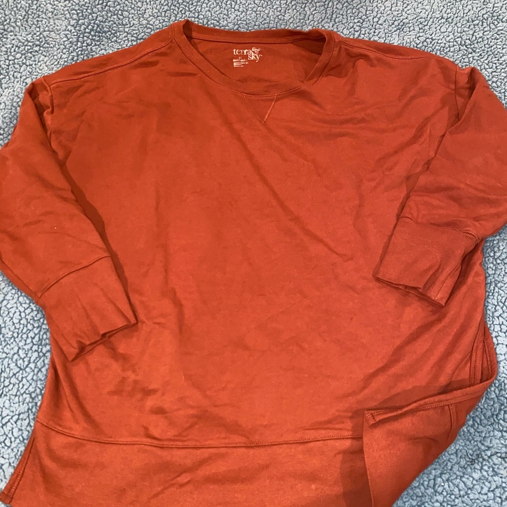 oversized crewneck
